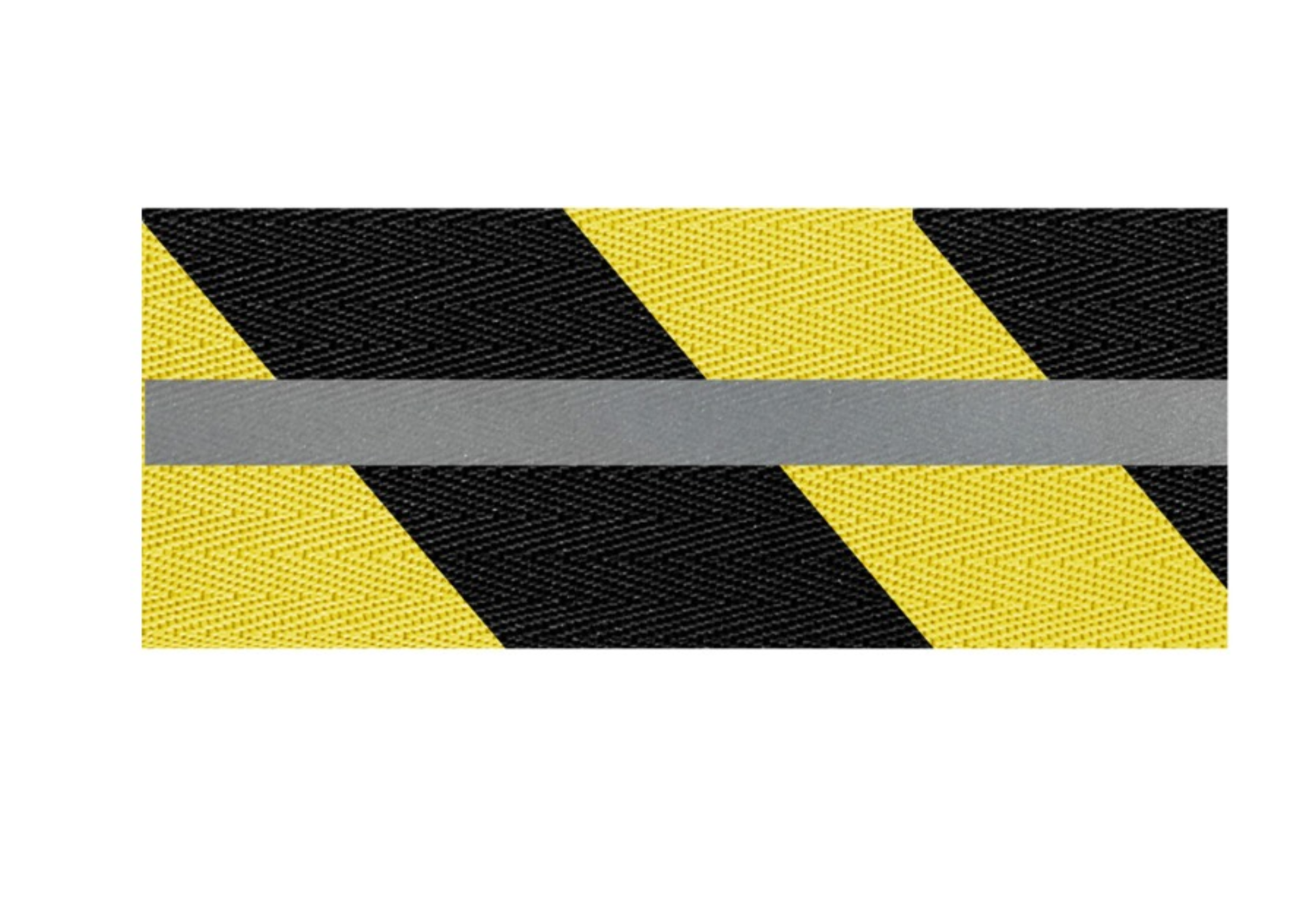 Negro y amarillo diagonal