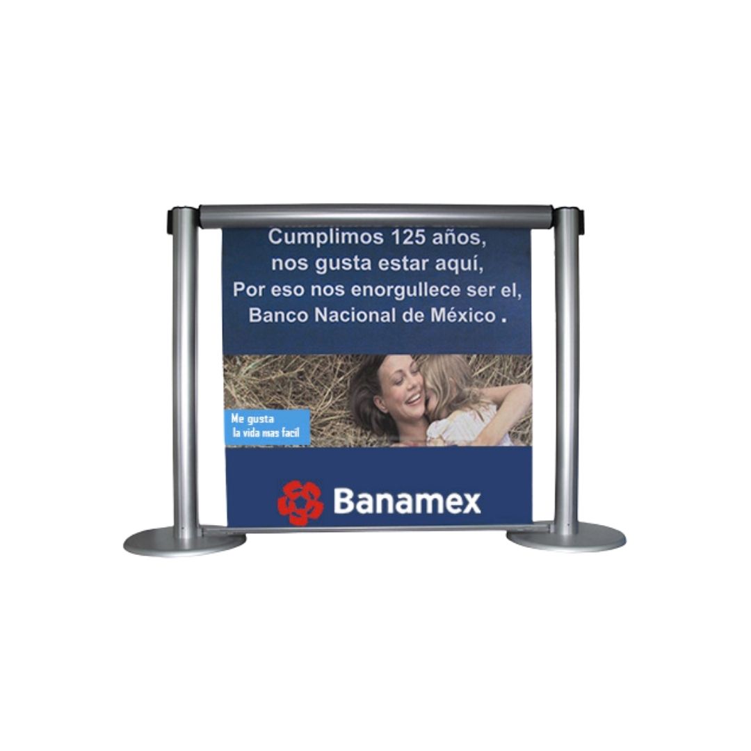 Carteles publicitarios retractiles