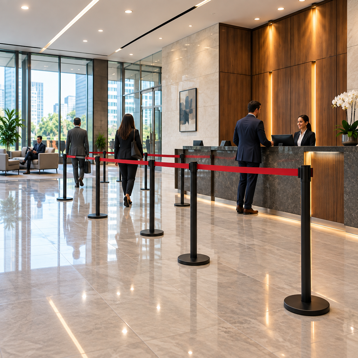 Espacio corporativo organizado